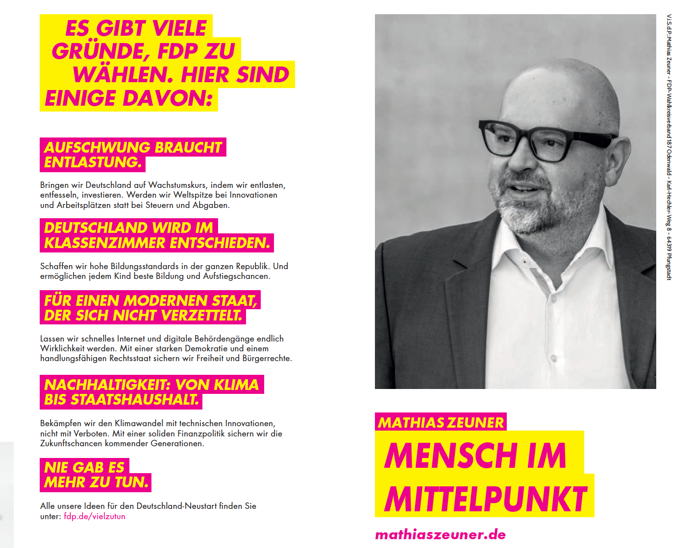 Plakate und Flyer zum Download