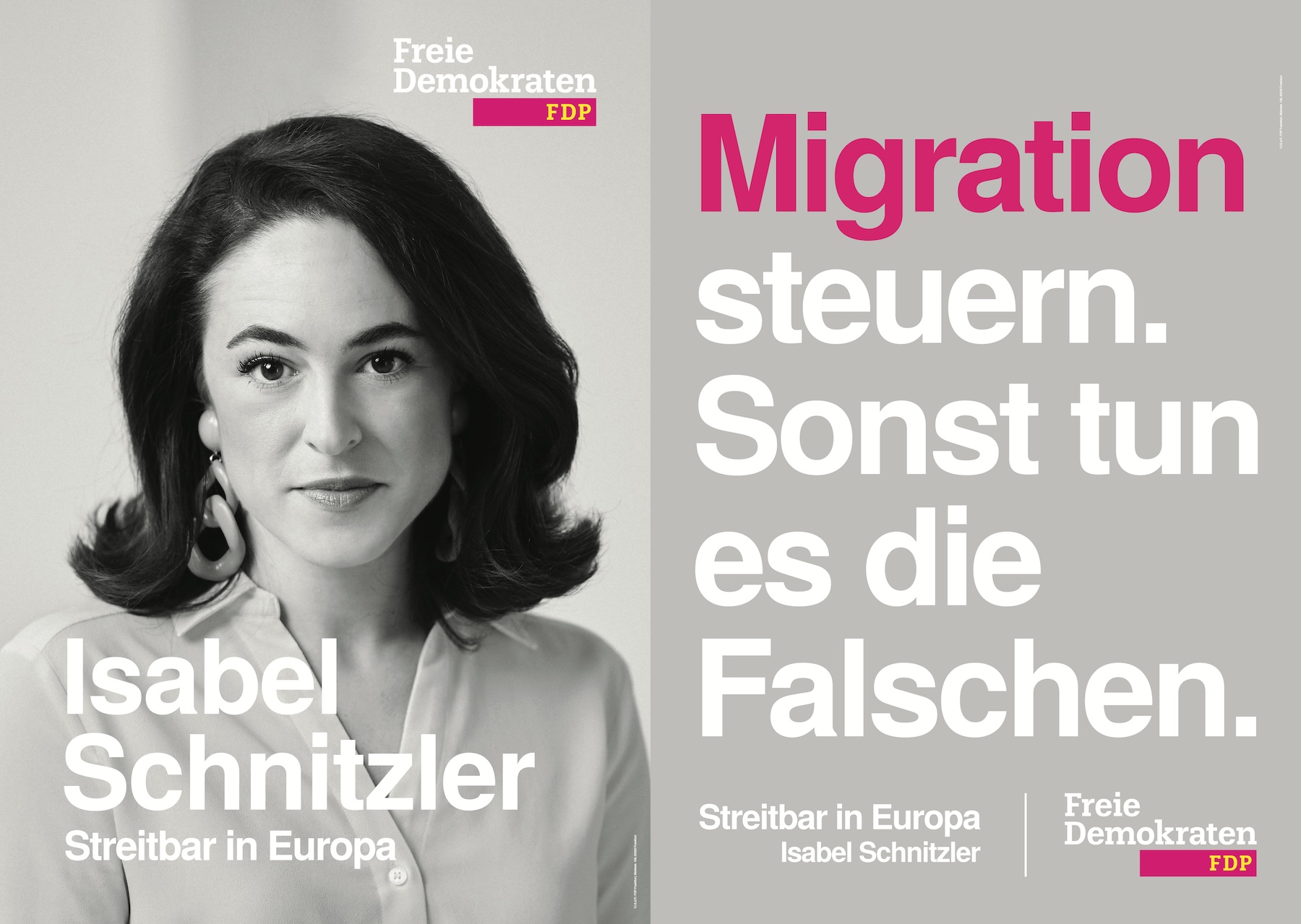 Isabel Schnitzler, Europa-Wahl, FDP
