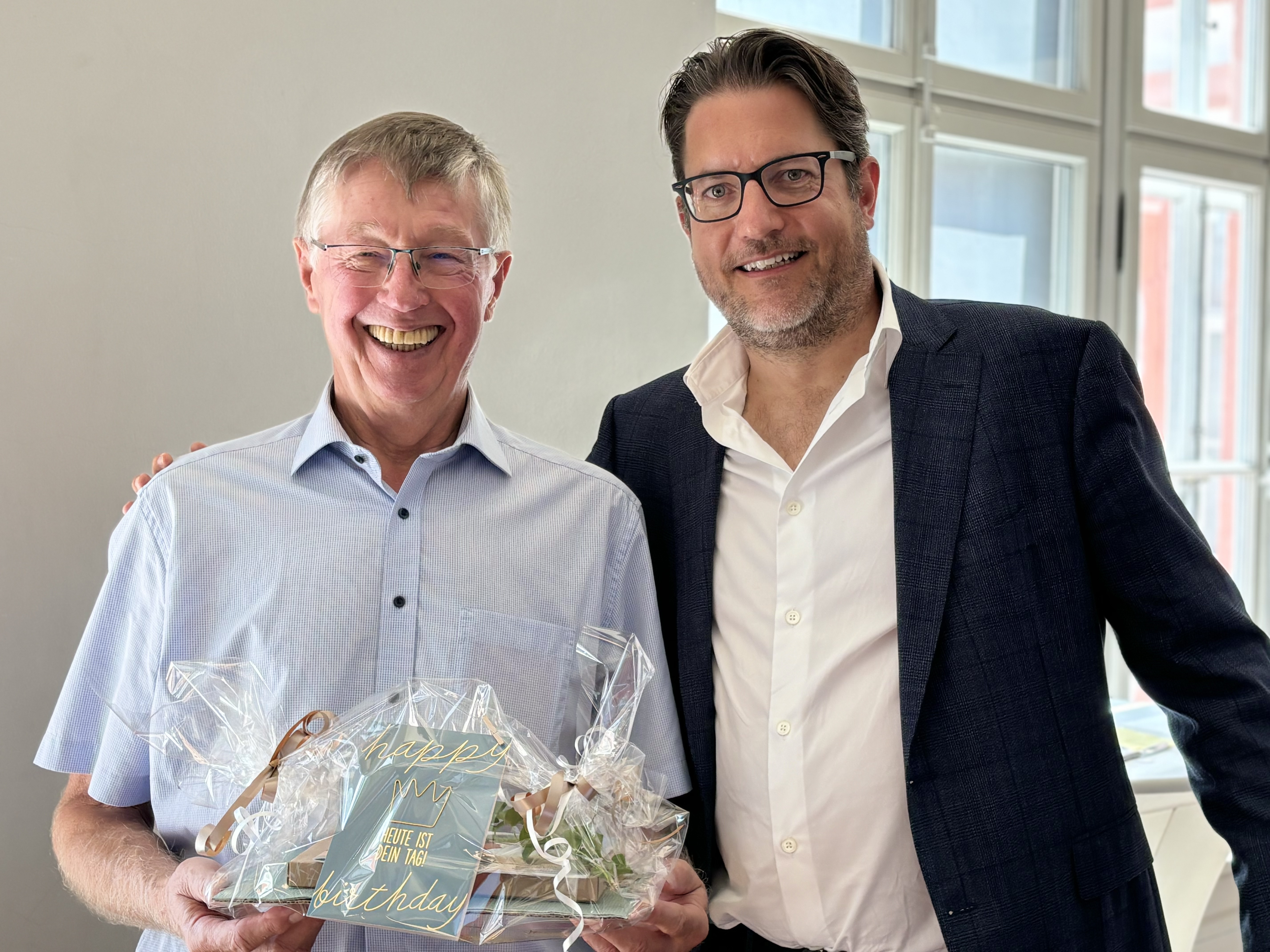 Gratulation von Benny Koch, Vorsitzender des Ortsverbands Dieburg