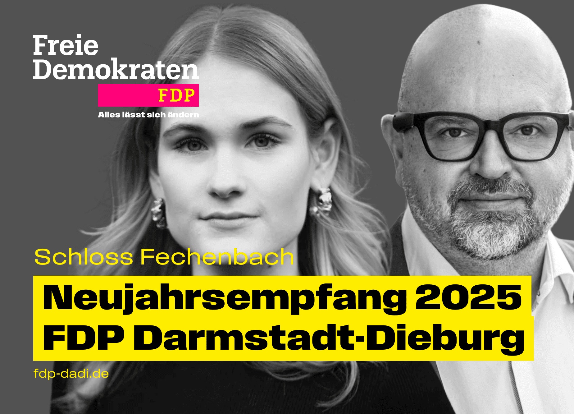 Viola Gebek Mathias Zeuner Neujahrsempfang DADI