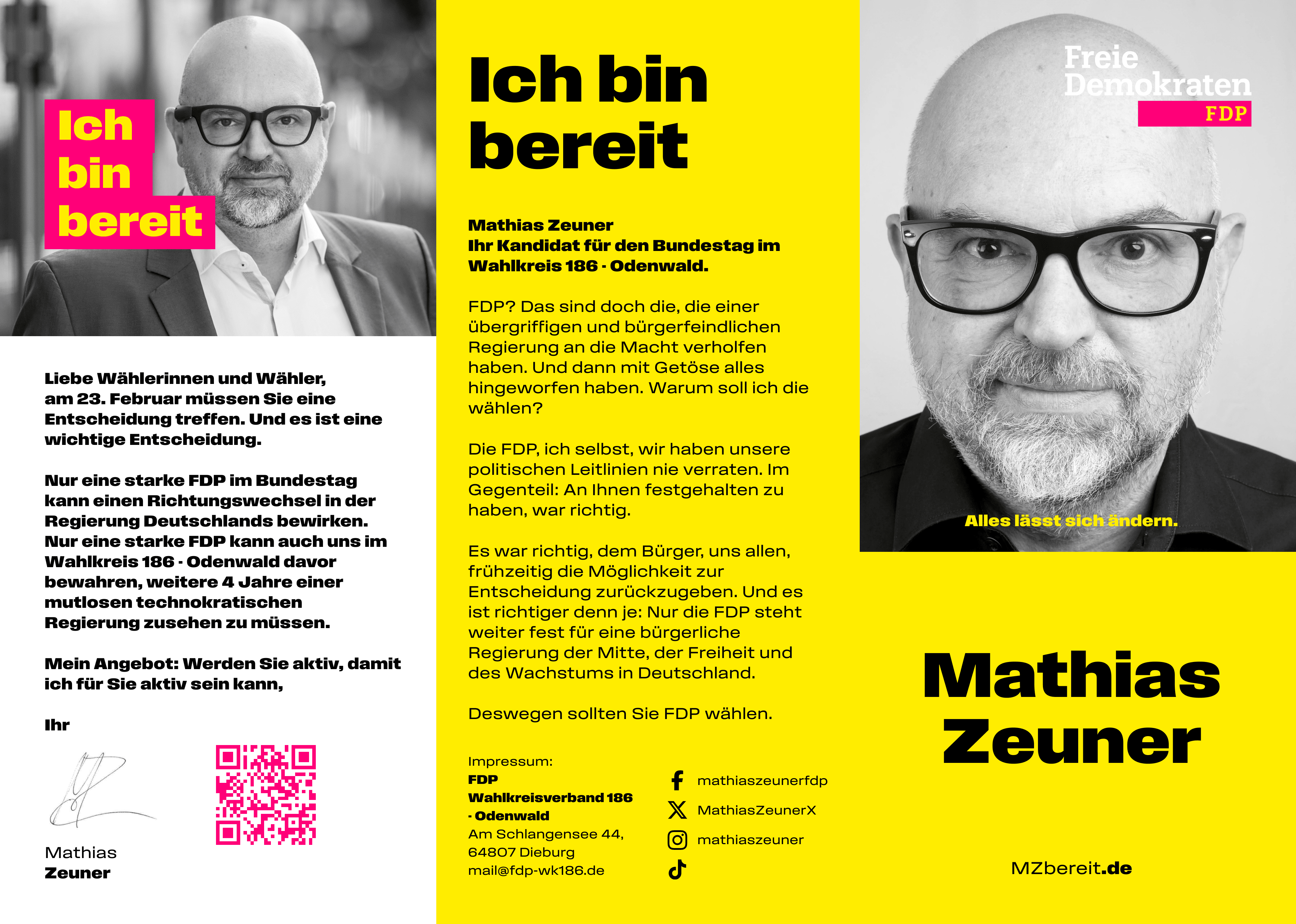 Flyer Mathias Zeuner
