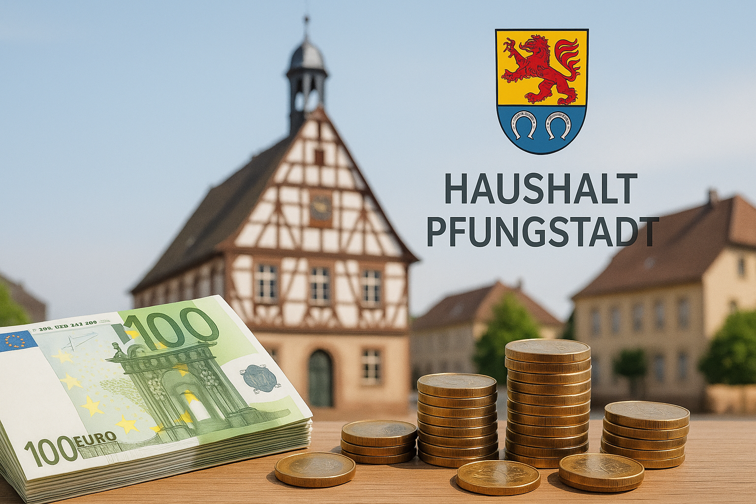 Bürgermeisterkandidat Mathias Zeuner Haushalt Pfungstadt