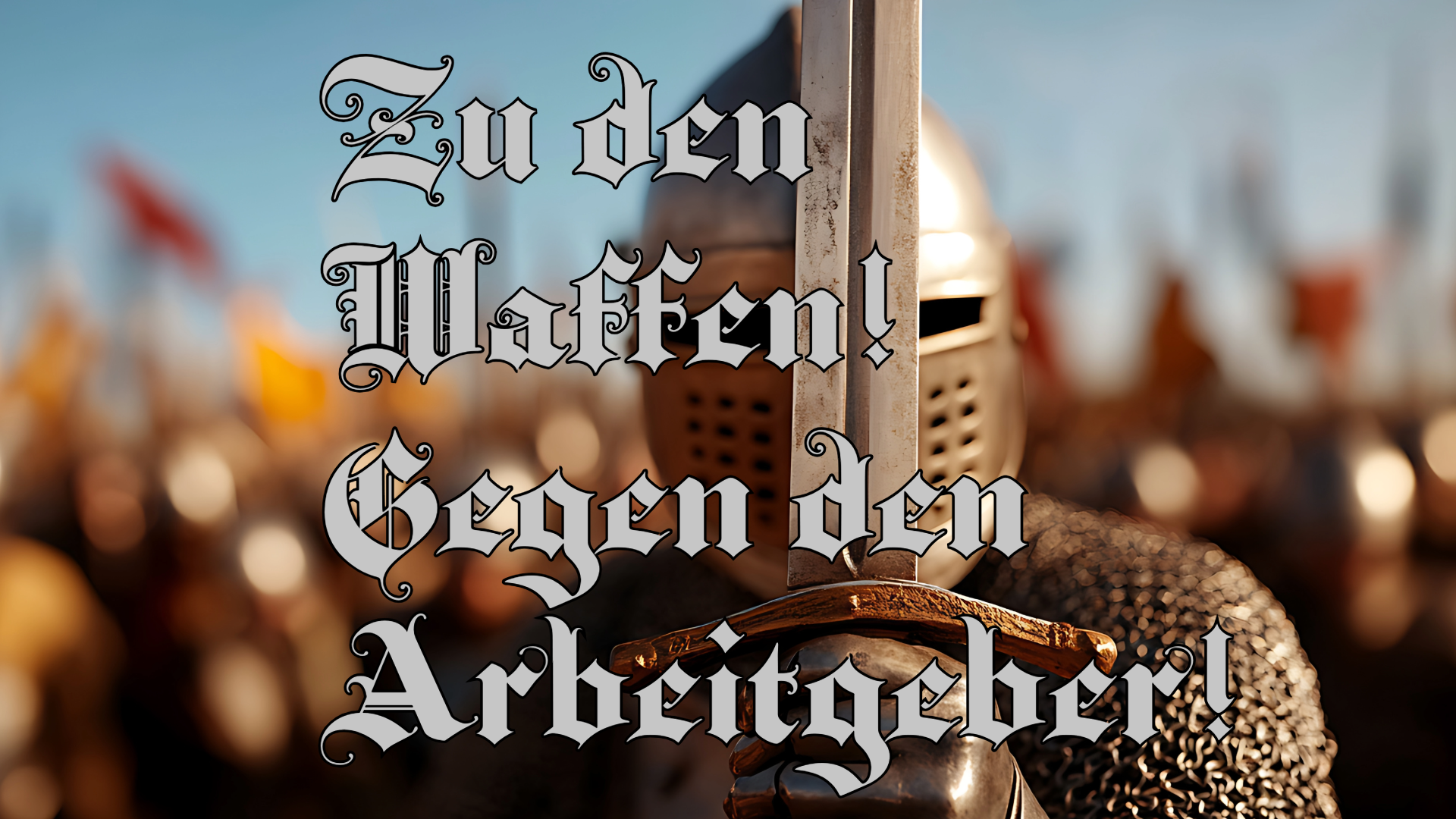 Zu den Waffen