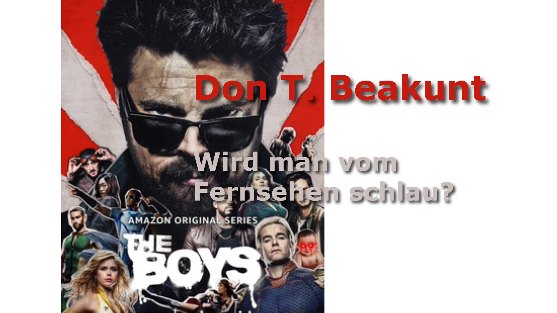 Mathias Zeuner über The Boys
