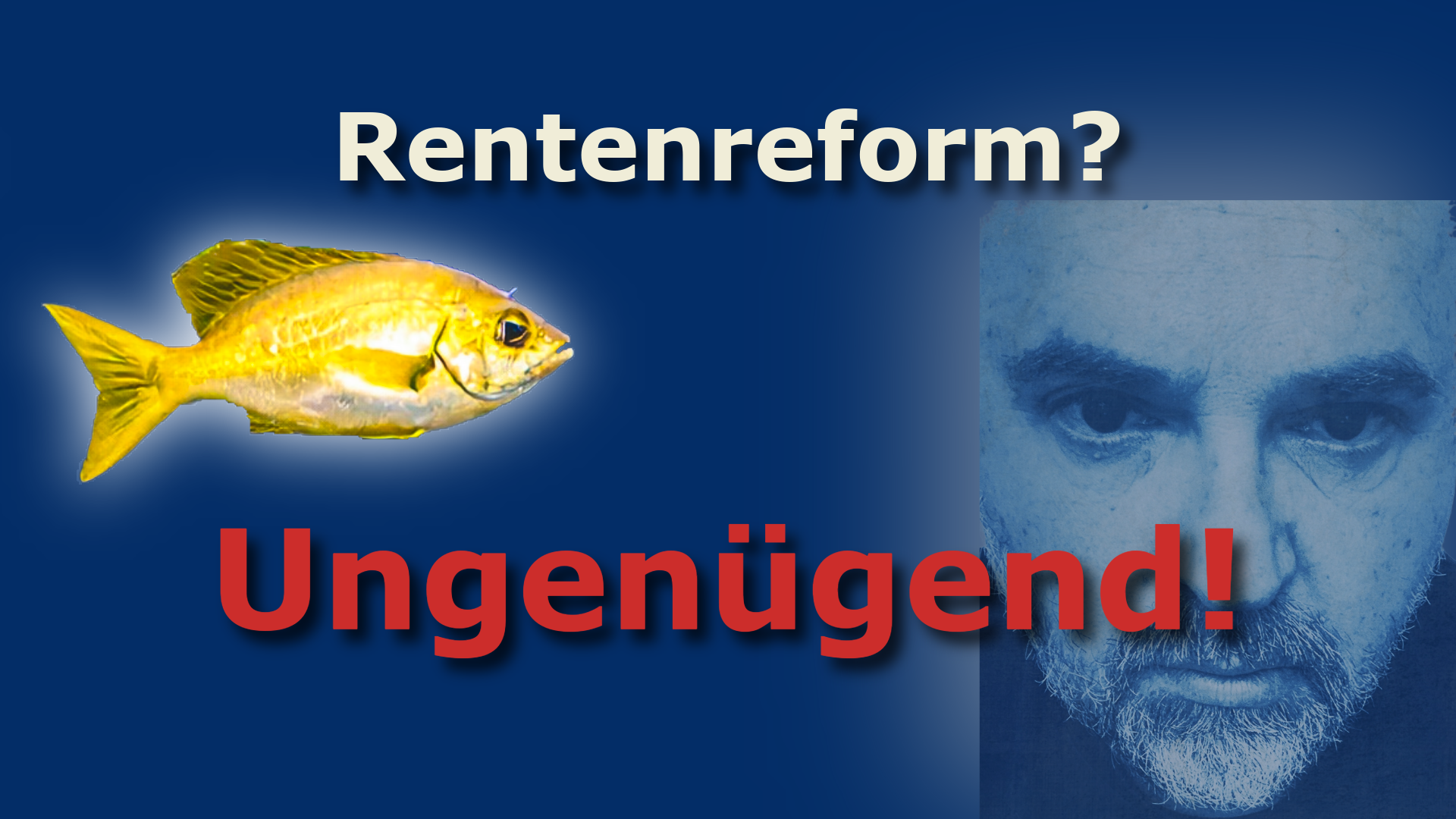Vorschlag Rentenreform: Ungenügend