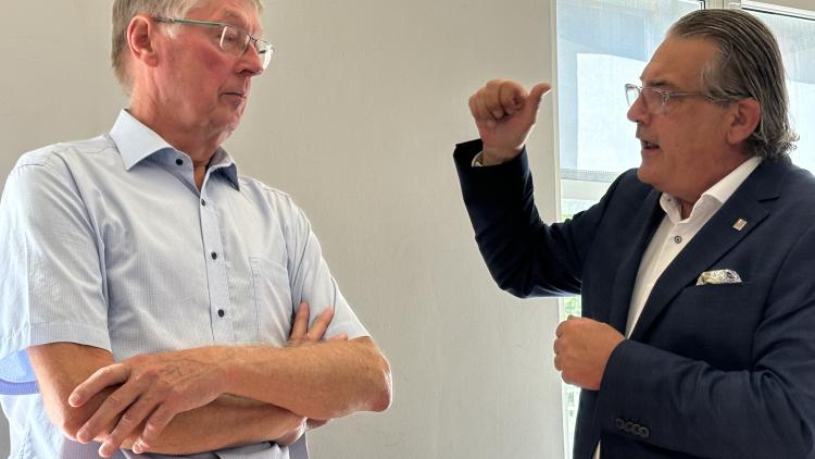 Albrecht Achilles und Klaus Peter Schellhaas