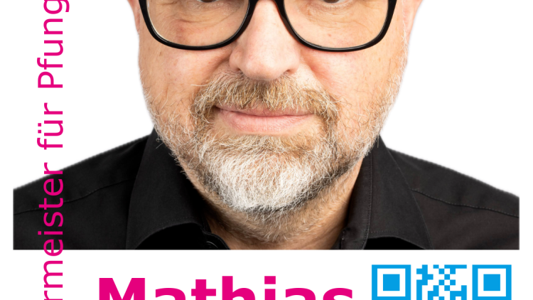 Bürgermeisterkandidat Mathias Zeuner in der Pfungstädter Woche