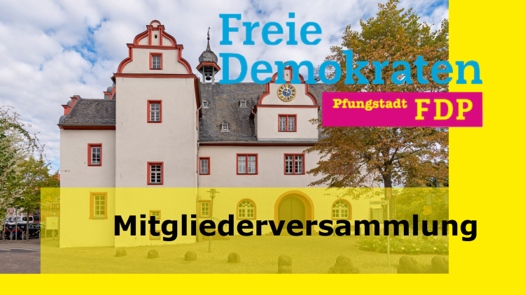 FDP Pfungstadt Mitgliederversammlung