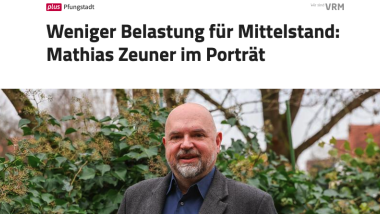 Mathias Zeuner im Darmstädter Echo