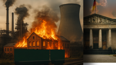 Deutsche Wirtschaft brennt