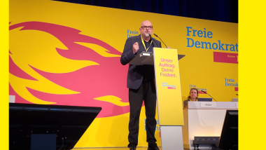 Mathias Zeuner Landesparteitag FDP