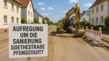 Sanierung Goethestraße in Pfungstadt