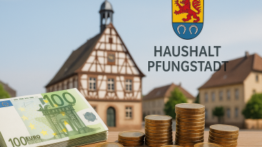 Bürgermeisterkandidat Mathias Zeuner Haushalt Pfungstadt