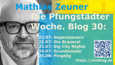 Bürgermeisterkandidat Mathias Zeuner Blog-Woche 30