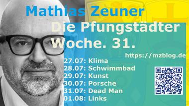 Bürgermeisterkandidat Mathias Zeuner: Die Blog-Woche im Rückblick