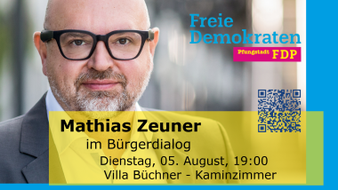 Im Dialog mit Bürgermeisterkandidat Mathias Zeuner