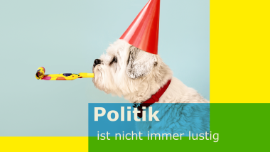 Bürgermeisterkandidat Mathias Zeuner rät zur Vorsicht bei der politischen Meinungsbildung