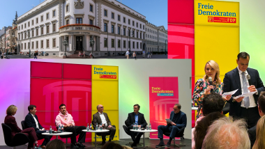 Podiumdiskussion FDP Fraktion: &quot;Bildung der Zukunft&quot;.