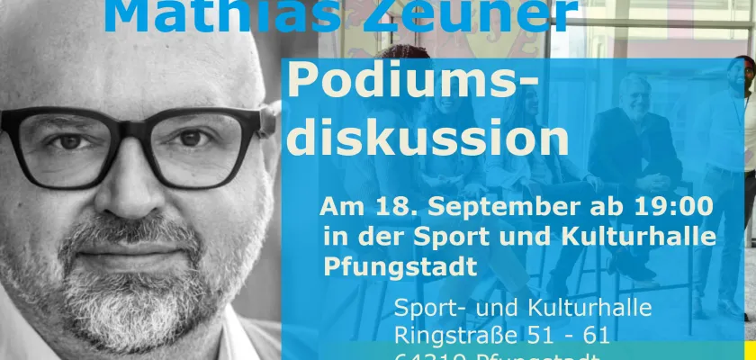 Mathias Zeuner VRM / Echo Podiumsdiskussion